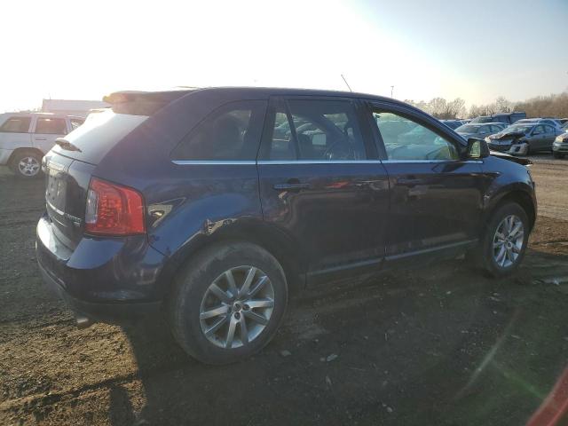 2FMDK4KC5BBA45958 - 2011 FORD EDGE LIMITED BLUE photo 3