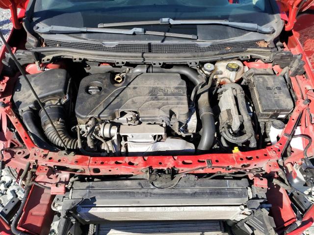 1G1BC5SM6J7164710 - 2018 CHEVROLET CRUZE LS RED photo 11