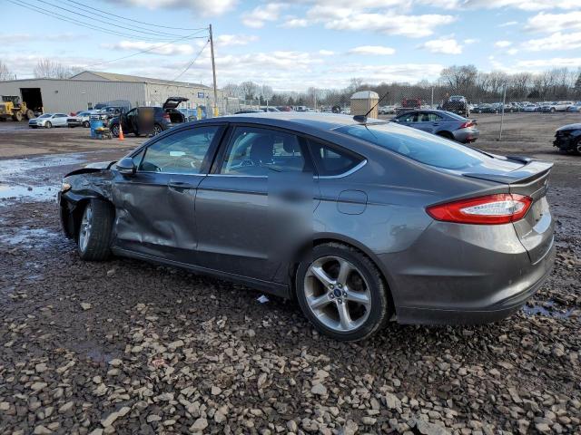 3FA6P0HR1DR197457 - 2013 FORD FUSION SE GRAY photo 2