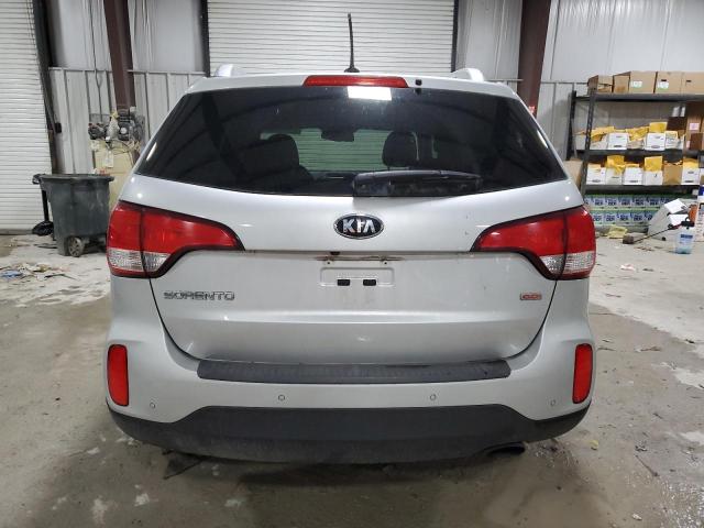 5XYKTDA78FG591071 - 2015 KIA SORENTO LX SILVER photo 6