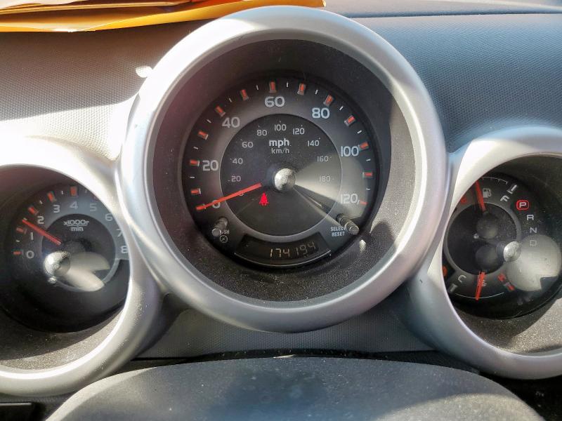 5J6YH28534L014142 - 2004 HONDA ELEMENT EX Narıncı foto 9