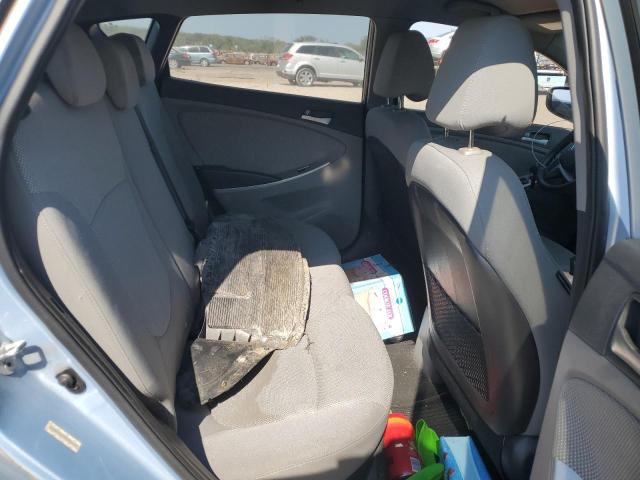 KMHCT5AEXDU094460 - 2013 HYUNDAI ACCENT GLS BLUE photo 10