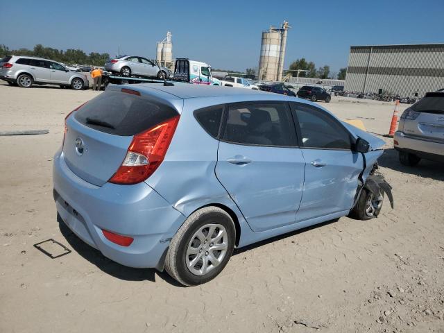 KMHCT5AEXDU094460 - 2013 HYUNDAI ACCENT GLS BLUE photo 3