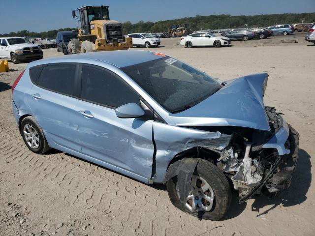 KMHCT5AEXDU094460 - 2013 HYUNDAI ACCENT GLS BLUE photo 4