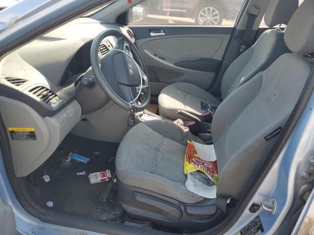 KMHCT5AEXDU094460 - 2013 HYUNDAI ACCENT GLS BLUE photo 7