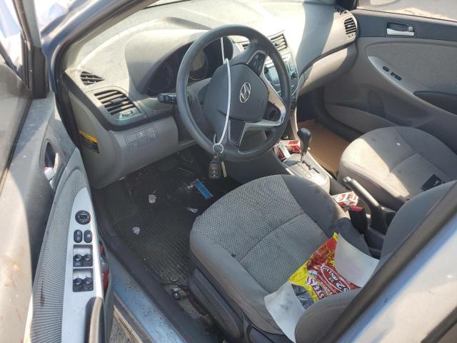 KMHCT5AEXDU094460 - 2013 HYUNDAI ACCENT GLS BLUE photo 8