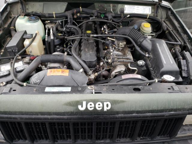 1J4FJ28S6SL514956 - 1995 JEEP CHEROKEE SE GREEN photo 11