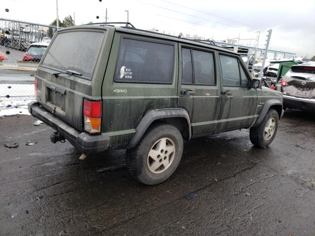 1J4FJ28S6SL514956 - 1995 JEEP CHEROKEE SE GREEN photo 3