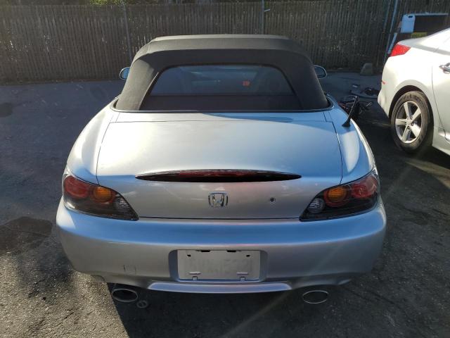 JHMAP21426S002616 - 2006 HONDA S2000 SILVER photo 10