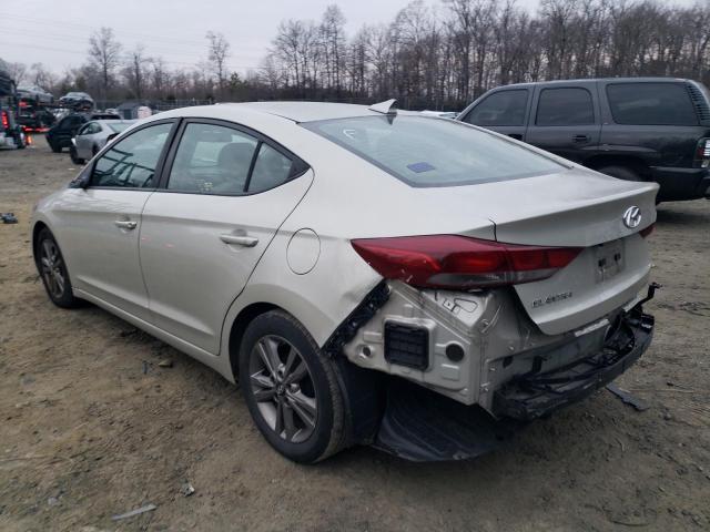 5NPD84LF0HH116010 - 2017 HYUNDAI ELANTRA SE SILVER photo 2