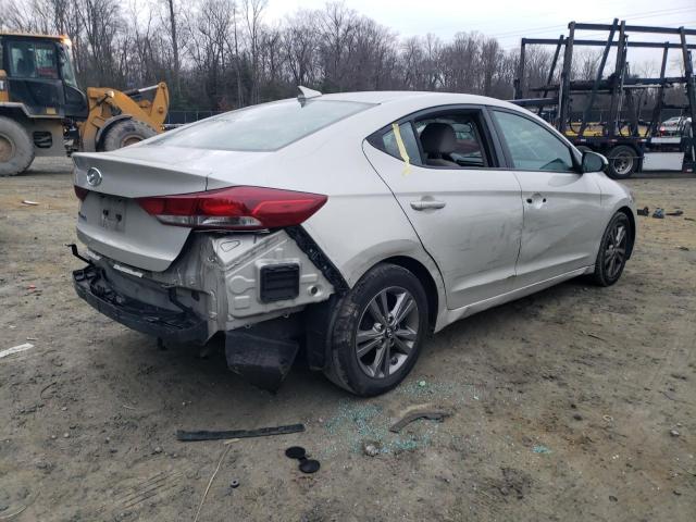 5NPD84LF0HH116010 - 2017 HYUNDAI ELANTRA SE SILVER photo 3