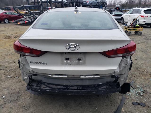 5NPD84LF0HH116010 - 2017 HYUNDAI ELANTRA SE SILVER photo 6