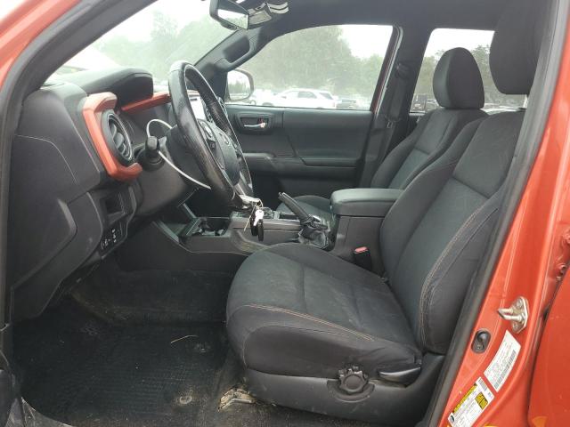 3TMCZ5AN1GM014569 - 2016 TOYOTA TACOMA DOUBLE CAB 橙色 照片 7