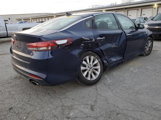 5XXGT4L3XJG203044 - 2018 KIA OPTIMA LX BLUE photo 3