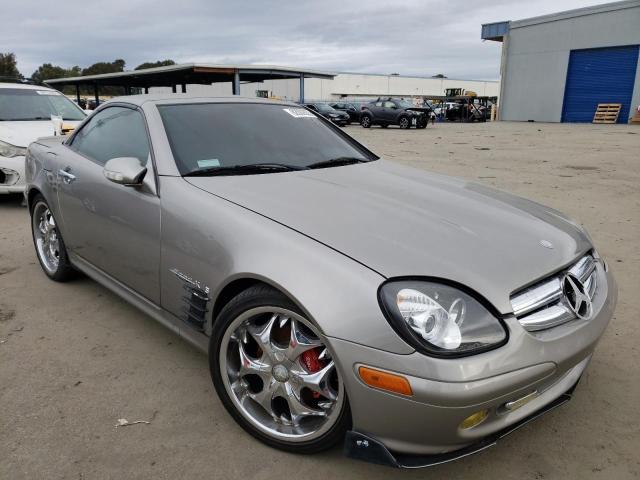 WDBKK49F64F301584 - 2004 MERCEDES-BENZ SLK 230 KOMPRESSOR GRAY photo 4