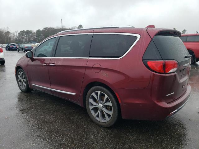 2C4RC1GG6HR583988 - 2017 CHRYSLER PACIFICA LIMITED BURGUNDY photo 2