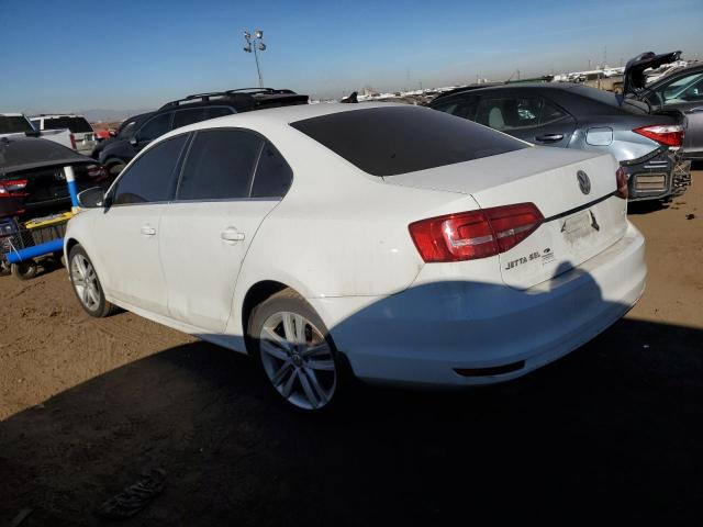 3VWLA7AJ4FM406490 - 2015 VOLKSWAGEN JETTA TDI WHITE photo 2