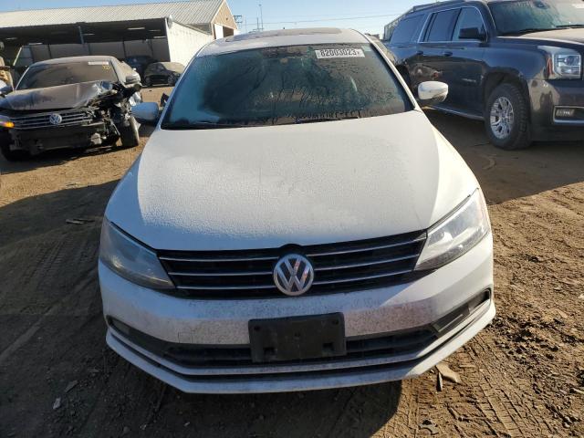 3VWLA7AJ4FM406490 - 2015 VOLKSWAGEN JETTA TDI WHITE photo 5