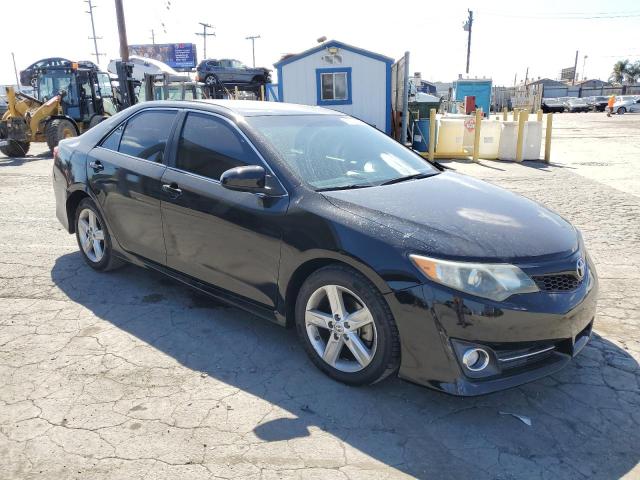 4T1BF1FKXEU341956 - 2014 TOYOTA CAMRY L BLACK photo 4