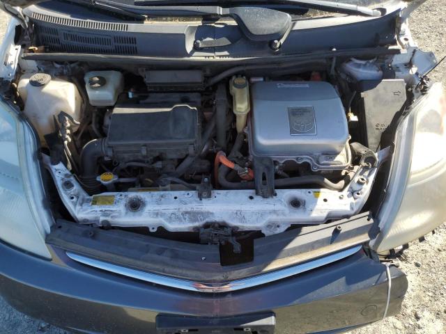 JTDKB20U187779980 - 2008 TOYOTA PRIUS WHITE photo 11