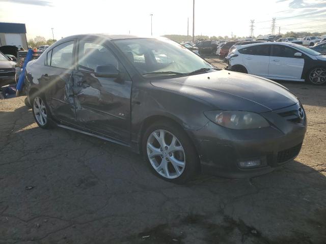 JM1BK323081182526 - 2008 MAZDA 3 S GRAY photo 4