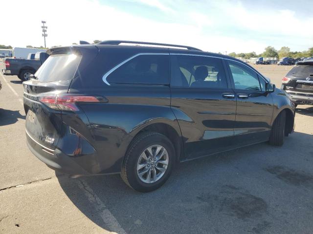 5TDJRKECXNS122264 - 2022 TOYOTA SIENNA XLE შავი ფოტო 3