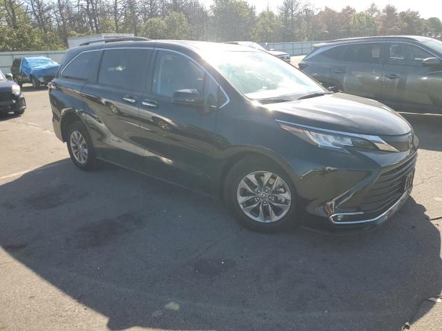 5TDJRKECXNS122264 - 2022 TOYOTA SIENNA XLE შავი ფოტო 4