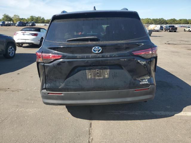 5TDJRKECXNS122264 - 2022 TOYOTA SIENNA XLE შავი ფოტო 6