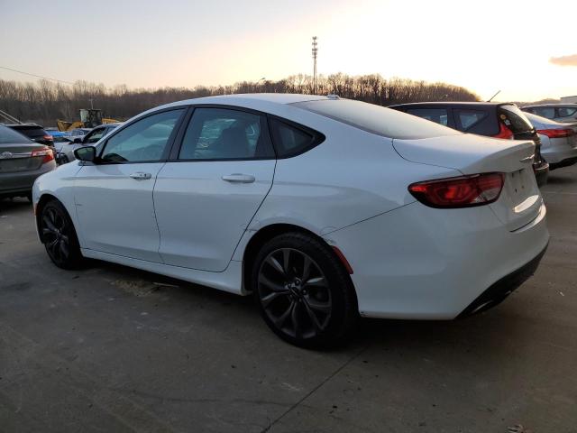 1C3CCCBB2FN654633 - 2015 CHRYSLER 200 S WHITE photo 2