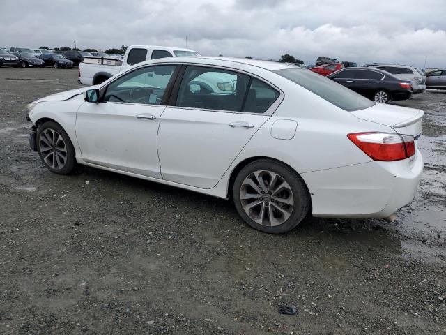 1HGCR2F50DA264273 - 2013 HONDA ACCORD SPORT Ақ фото 2