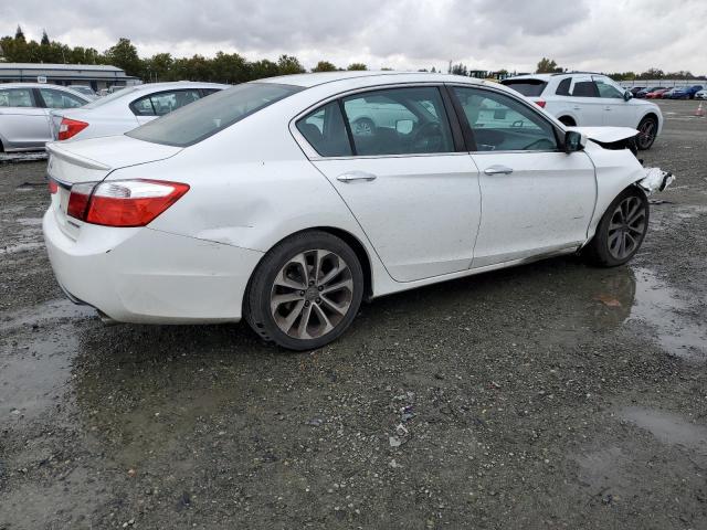 1HGCR2F50DA264273 - 2013 HONDA ACCORD SPORT Ақ фото 3