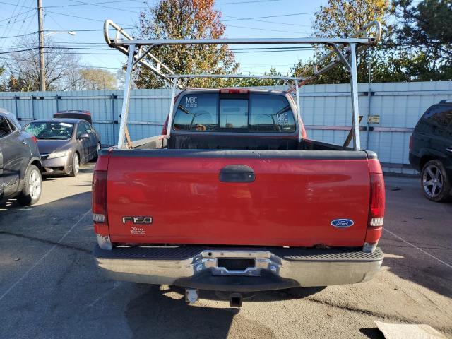 1FTDX1866VNA67675 - 1997 FORD F150 RED photo 6