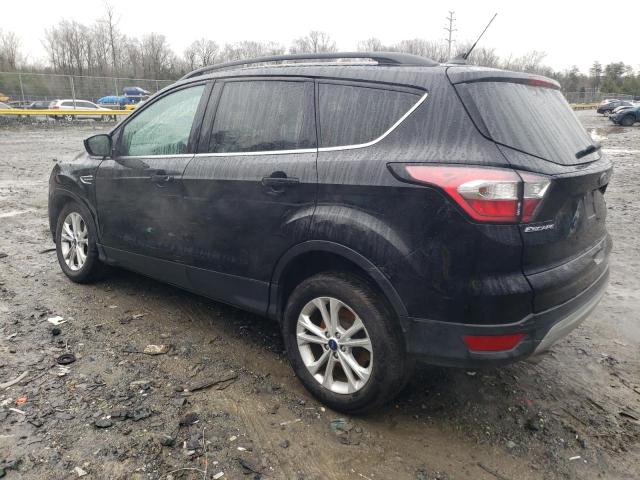 1FMCU9HD9JUC89513 - 2018 FORD ESCAPE SEL BLACK photo 2