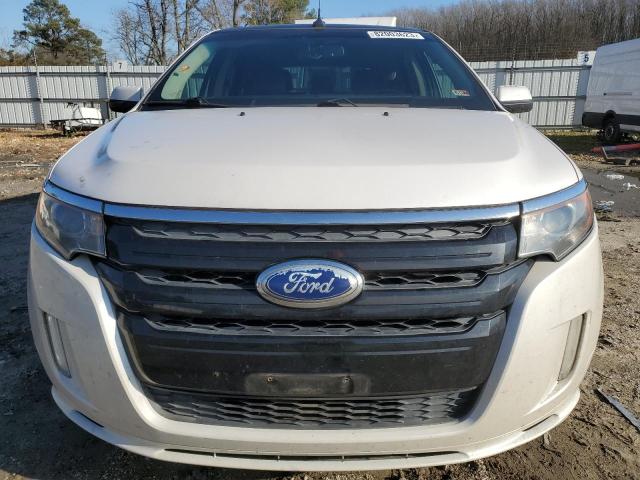 2FMDK3AK1DBA06449 - 2013 FORD EDGE SPORT WHITE photo 5