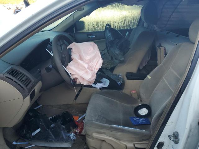 3HGCM56426G701489 - 2006 HONDA ACCORD LX WHITE photo 7