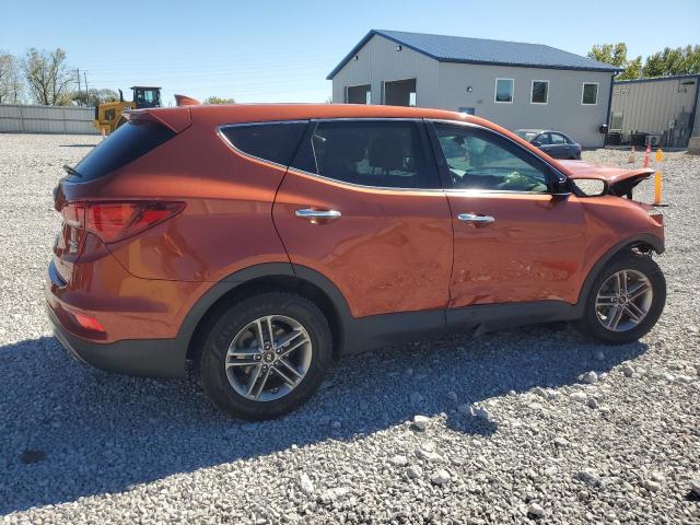 5XYZTDLB5HG449814 - 2017 HYUNDAI SANTA FE S ORANGE photo 3