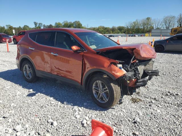 5XYZTDLB5HG449814 - 2017 HYUNDAI SANTA FE S ORANGE photo 4