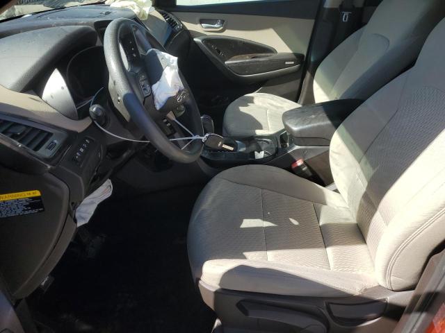 5XYZTDLB5HG449814 - 2017 HYUNDAI SANTA FE S ORANGE photo 7