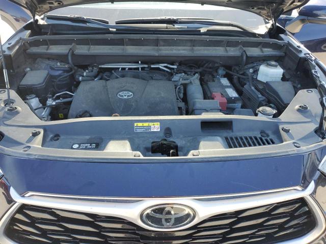 5TDGZRBH4MS088145 - 2021 TOYOTA HIGHLANDER XLE Կապույտ լուսանկար 11