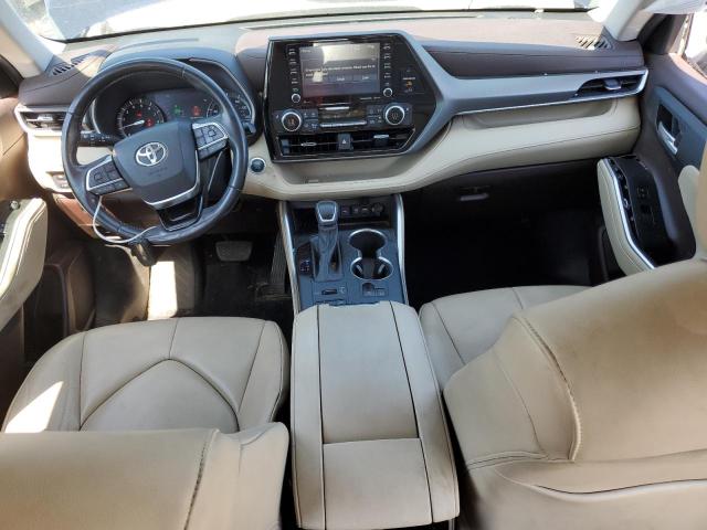 5TDGZRBH4MS088145 - 2021 TOYOTA HIGHLANDER XLE Կապույտ լուսանկար 8