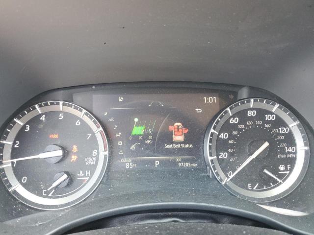 5TDGZRBH4MS088145 - 2021 TOYOTA HIGHLANDER XLE Կապույտ լուսանկար 9