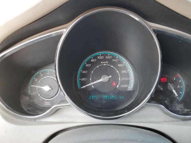 1G1ZG57B69F220107 - 2009 CHEVROLET MALIBU LS ვერცხლისფერი ფოტო 9