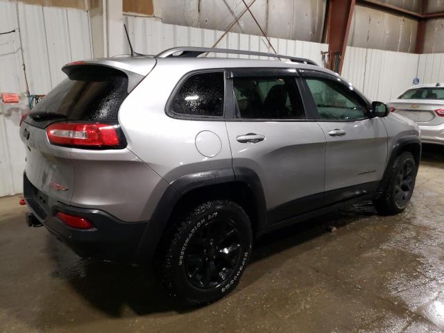 1C4PJMBS2HW601520 - 2017 JEEP CHEROKEE TRAILHAWK SILVER photo 4