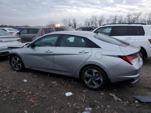 5NPLP4AGXPH114063 - 2023 HYUNDAI ELANTRA LIMITED SILVER photo 2