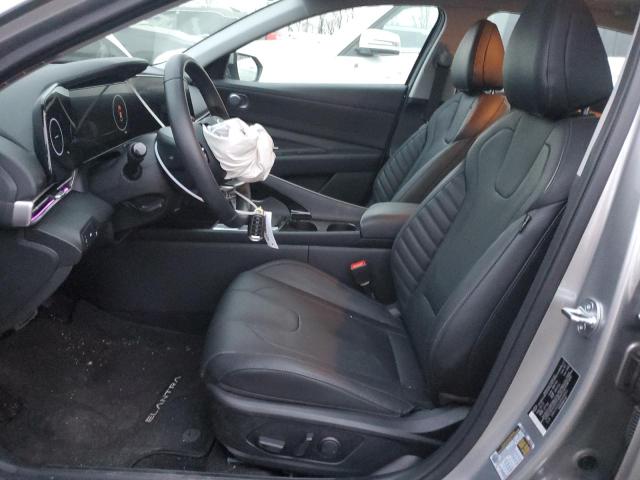 5NPLP4AGXPH114063 - 2023 HYUNDAI ELANTRA LIMITED SILVER photo 7