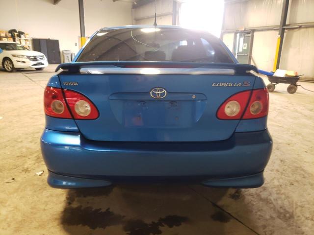 2T1BR32E67C829485 - 2007 TOYOTA COROLLA CE BLUE photo 6