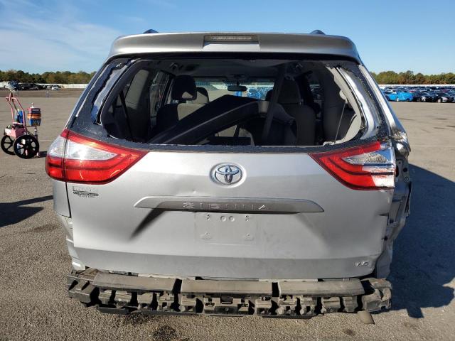 5TDKZ3DC9HS823829 - 2017 TOYOTA SIENNA LE SILVER photo 6