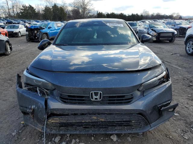 2HGFE2F27NH511631 - 2022 HONDA CIVIC LX GRAY photo 5