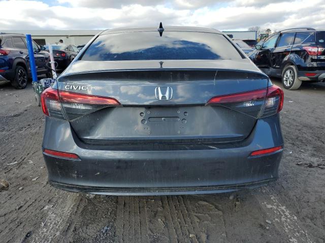 2HGFE2F27NH511631 - 2022 HONDA CIVIC LX GRAY photo 6