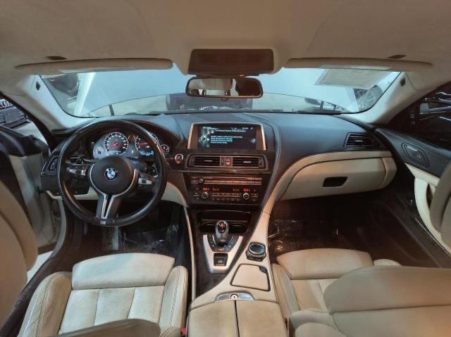 WBS6C9C53FD467596 - 2015 BMW M6 GRAN COUPE SILVER photo 9